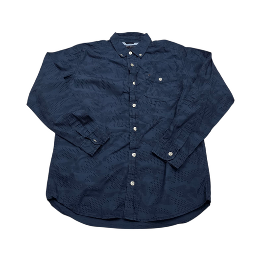 Camisa Tommy Hilfiger Adolescent L 16-18 Azul
