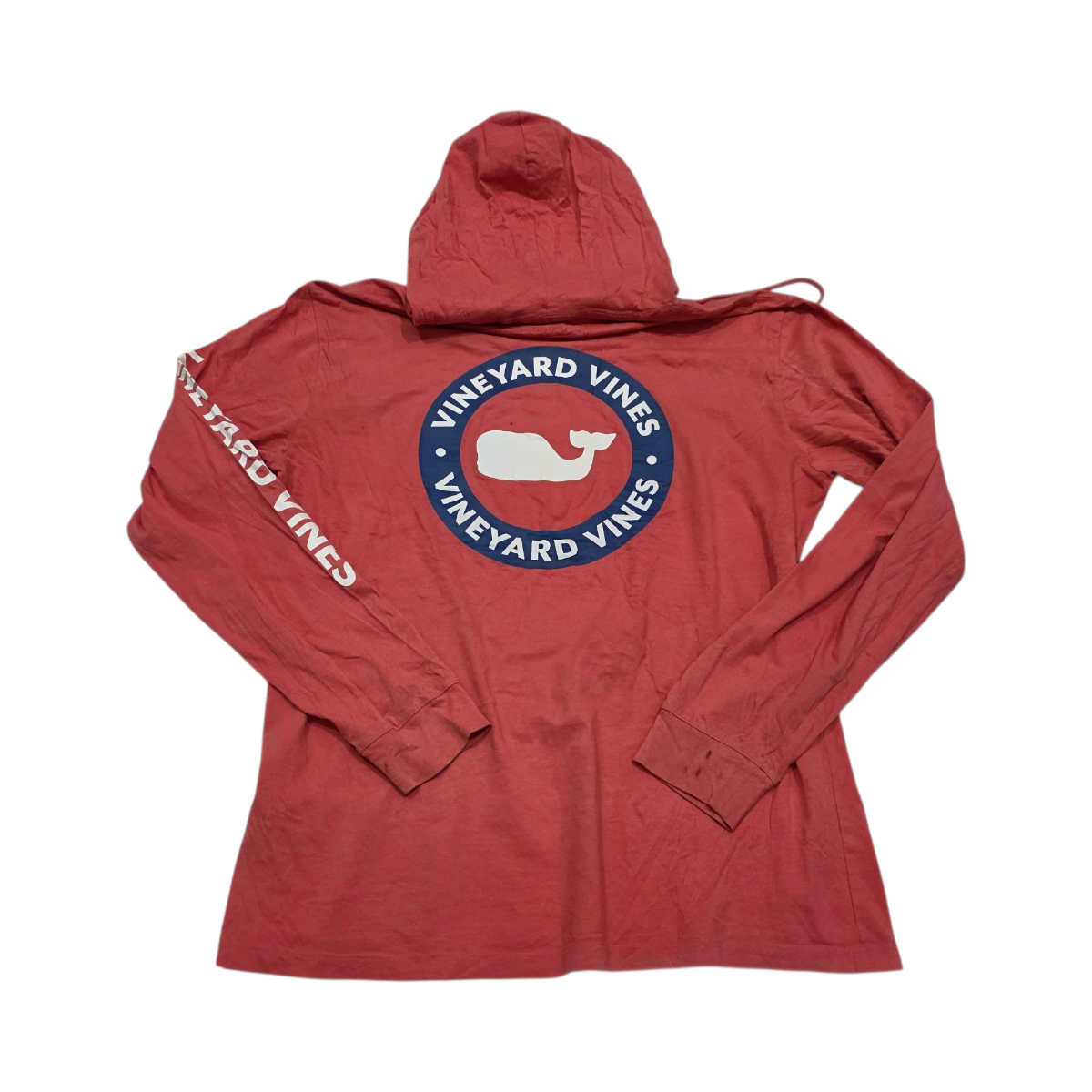 Playera Con Gorro Vineyard Vines Mediana M Coral