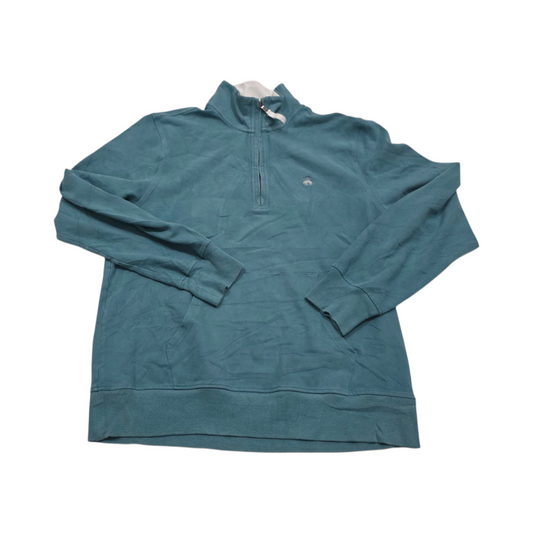 Sudadera Brooks Brothers Grande L Azul Metalico Deslavado
