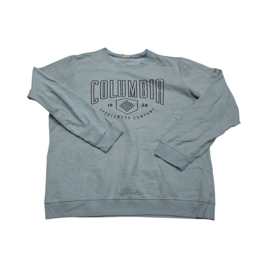 Sudadera Columbia Grande L Azul Claro