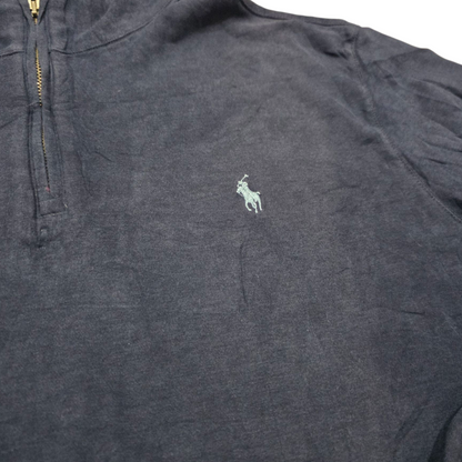 Sueter Ralph Lauren Xgrande Xl Azul Marino Pony Azul Claro
