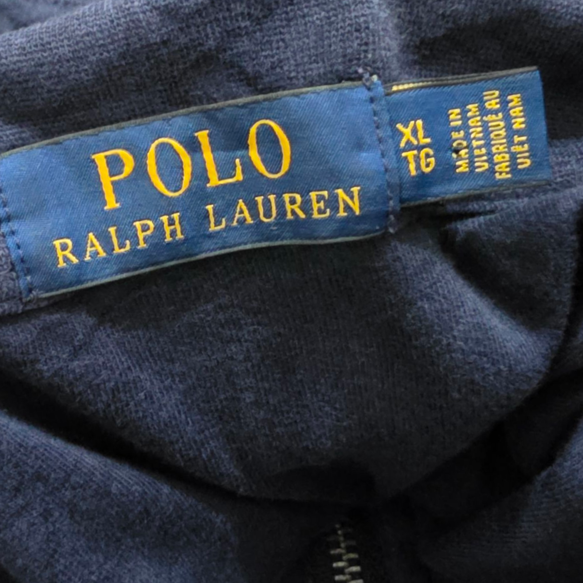 Sueter Ralph Lauren Xgrande Xl Azul Marino Pony Azul Claro