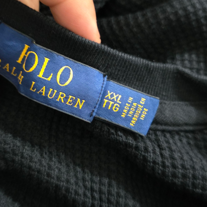 Playera Manga Larga Ralph Lauren Xxl Negro