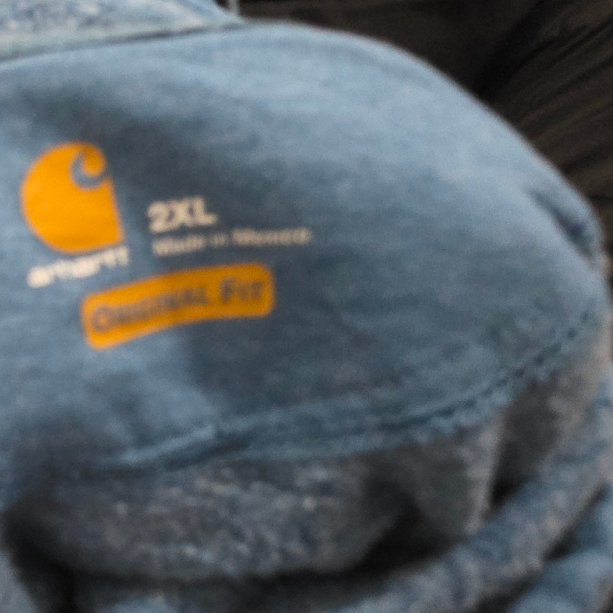 Sudadera Con Gorro Carhartt 2xl Azul