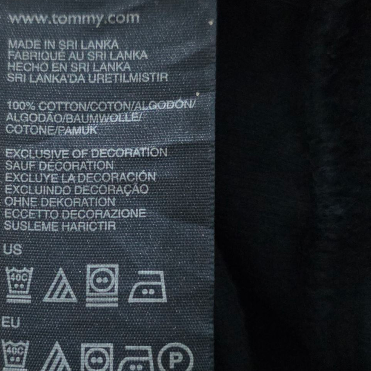 Sueter Medio Cierre Tommy Hilfiger Xxl Azul Marino