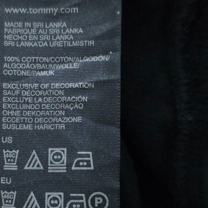 Sueter Medio Cierre Tommy Hilfiger Xxl Azul Marino