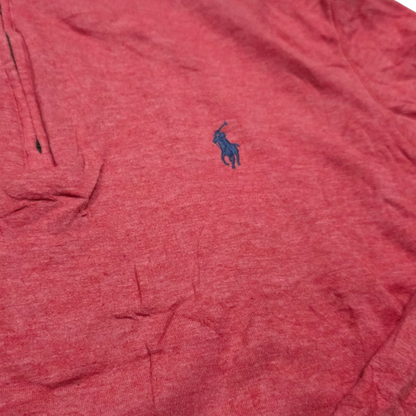 Sueter Ralph Lauren Mediana M Coral Pony Azul