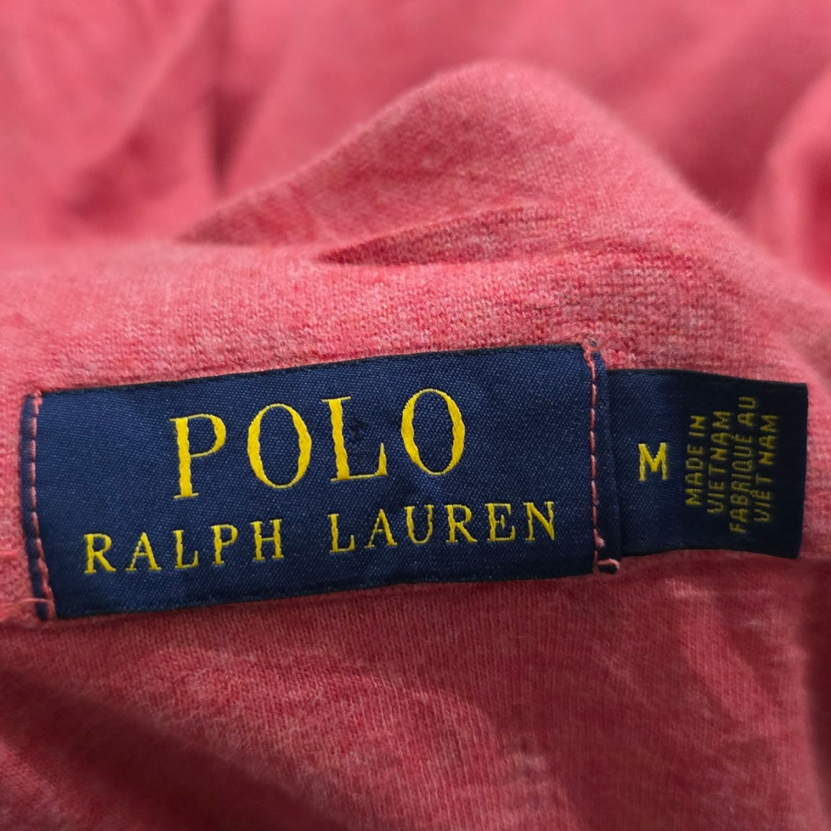 Sueter Ralph Lauren Mediana M Coral Pony Azul