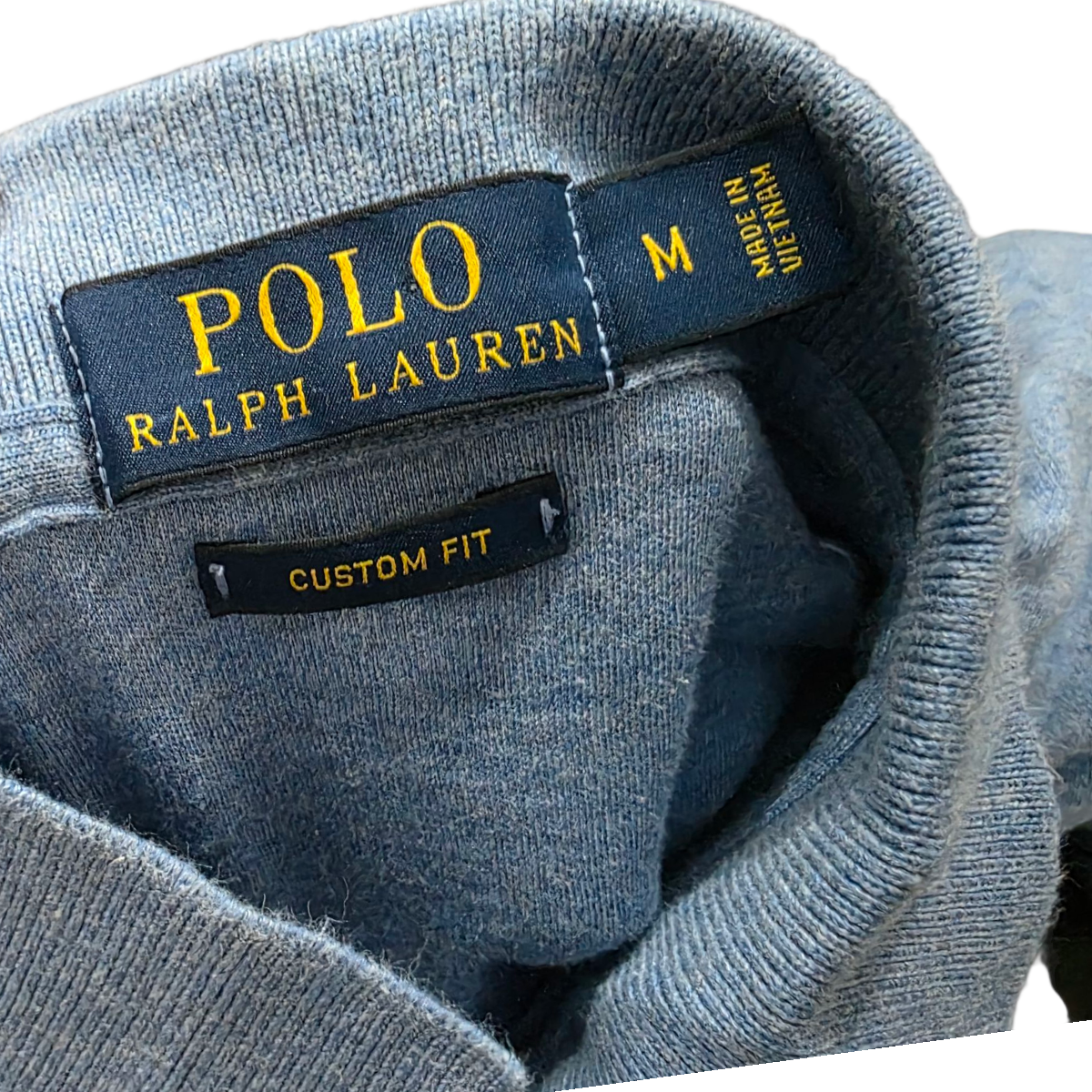 Playera Polo Ralph Lauren Mediana M Azul Claro Pony Rosa