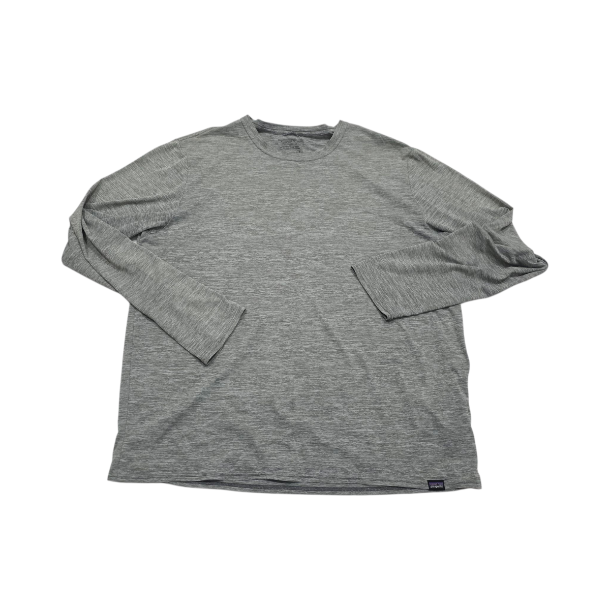 Playera Manga Larga Patagonia Grande L Gris