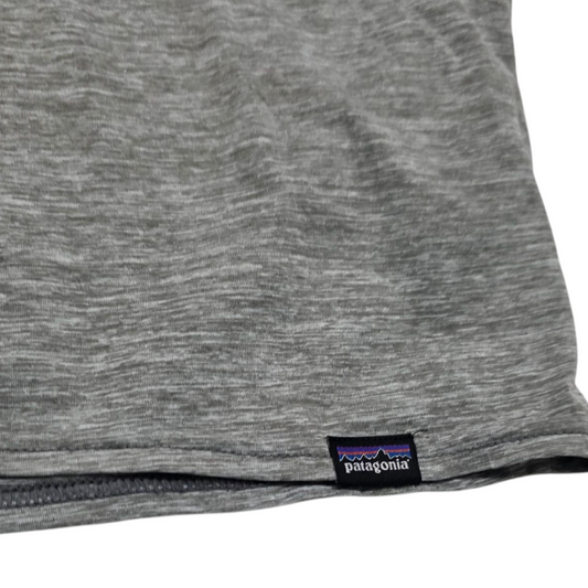 Playera Manga Larga Patagonia Grande L Gris
