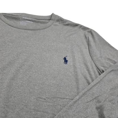 Playera Manga Larga Ralph Lauren Grande L Gris