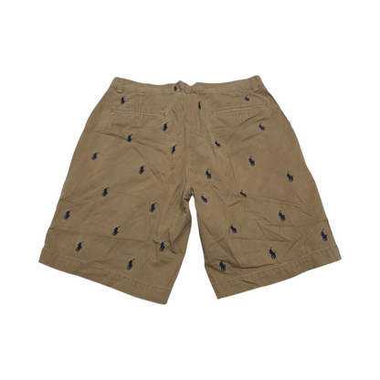 Bermuda Ralph Lauren Ponys Talla 32 Cafe