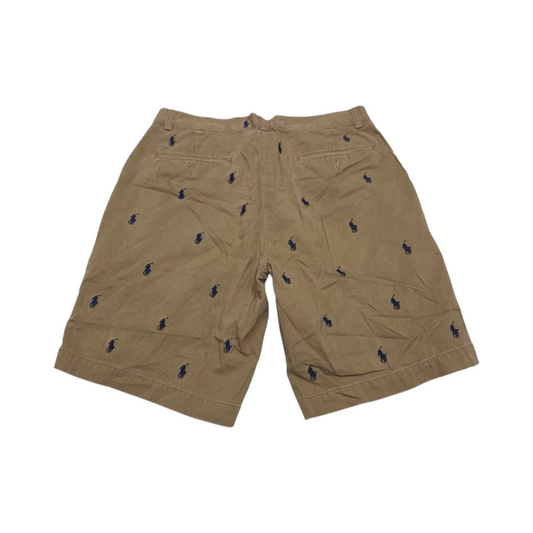 Bermuda Ralph Lauren Ponys Talla 32 Cafe