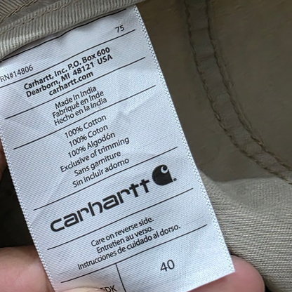 Bermuda Cargo Carhartt Talla 40 Caqui