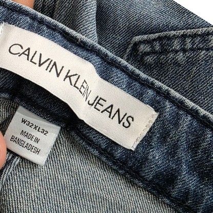 Pantalon Calvin Klein 32x32 Azul