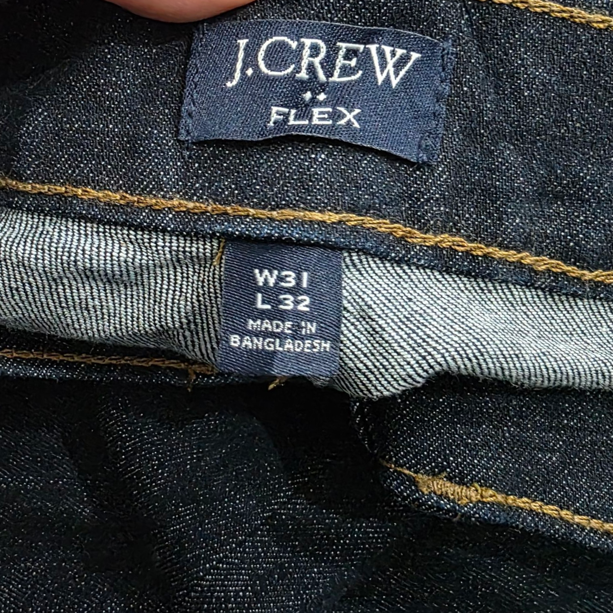 Pantalon J. Crew 31x32 Azul