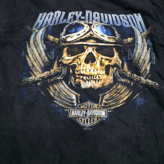Playera Harley Davidson 5xl Negro