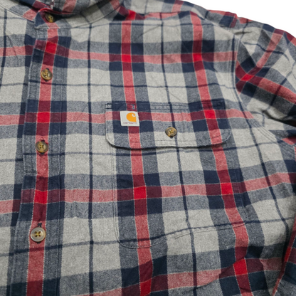 Camisa Carhartt Xgrande Xl Cuadro Gris