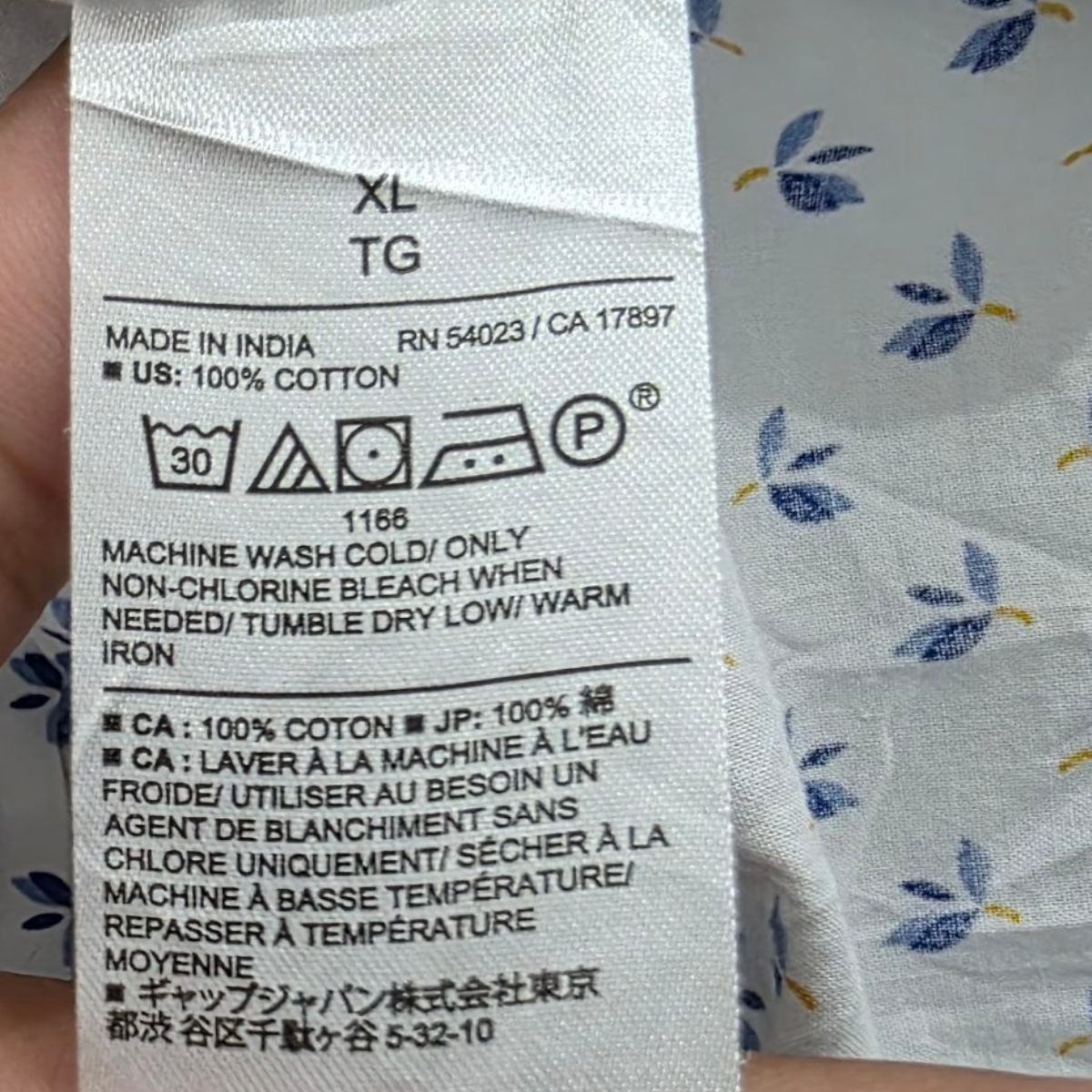 Camisa Manga Corta Banana Republic Xgrande Xl Blanco