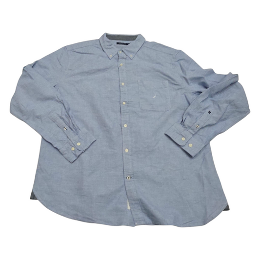 Camisa Nautica Xgrande Xl Azul