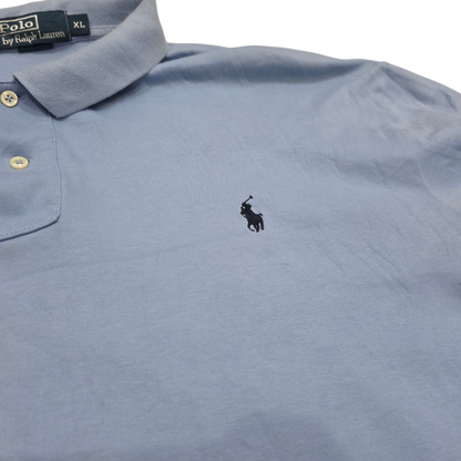 Playera Polo Ralph Lauren Xgrande Xl Azul Claro Pony Azul