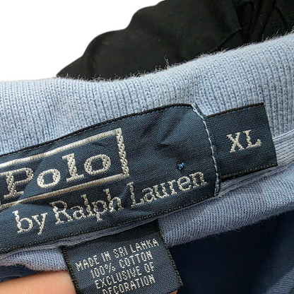 Playera Polo Ralph Lauren Xgrande Xl Azul Claro Pony Azul