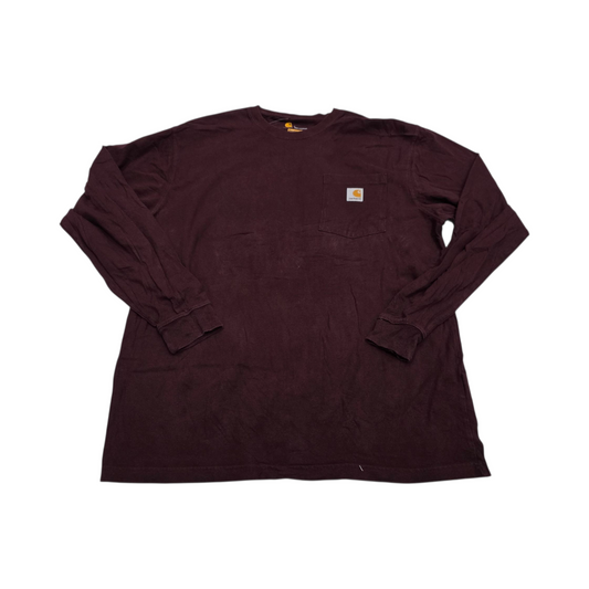 Playera Manga Larga Carhartt Grande L Vino