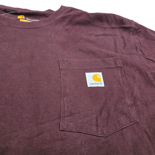 Playera Manga Larga Carhartt Grande L Vino