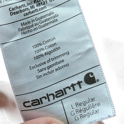 Playera Manga Larga Carhartt Grande L Vino