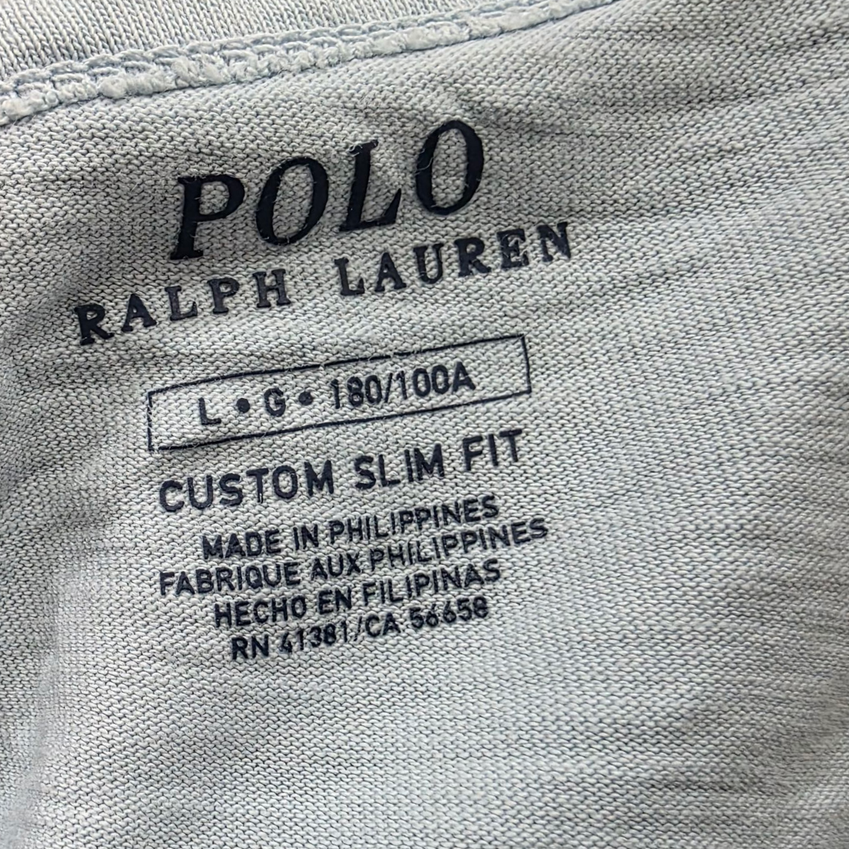 Playera Ralph Lauren Grande L Azul