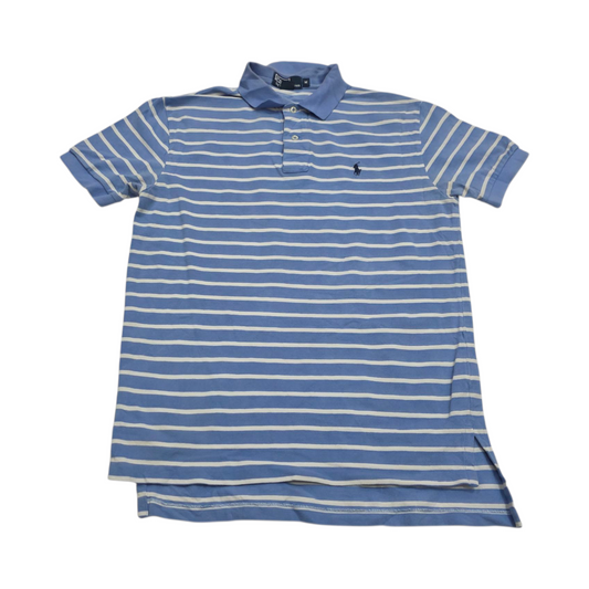 Playera Polo Ralph Lauren Mediana M Lineas Azul