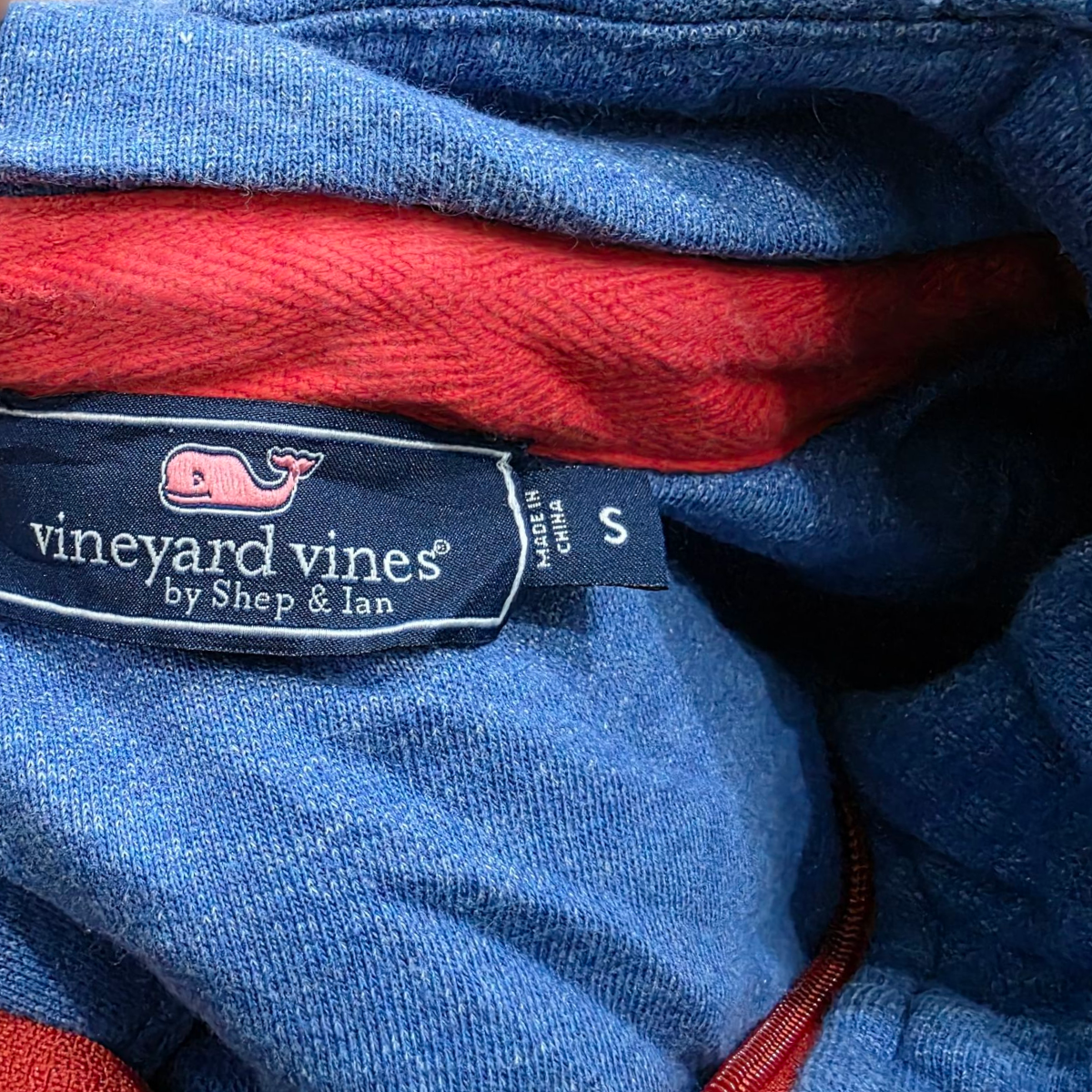 Sudadera Vineyard Vines Chica S Azul