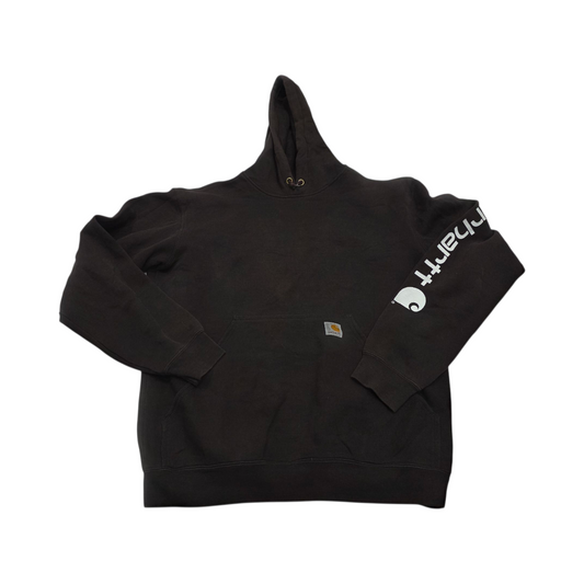 Sudadera Carhartt Chico S Cafe Oscuro