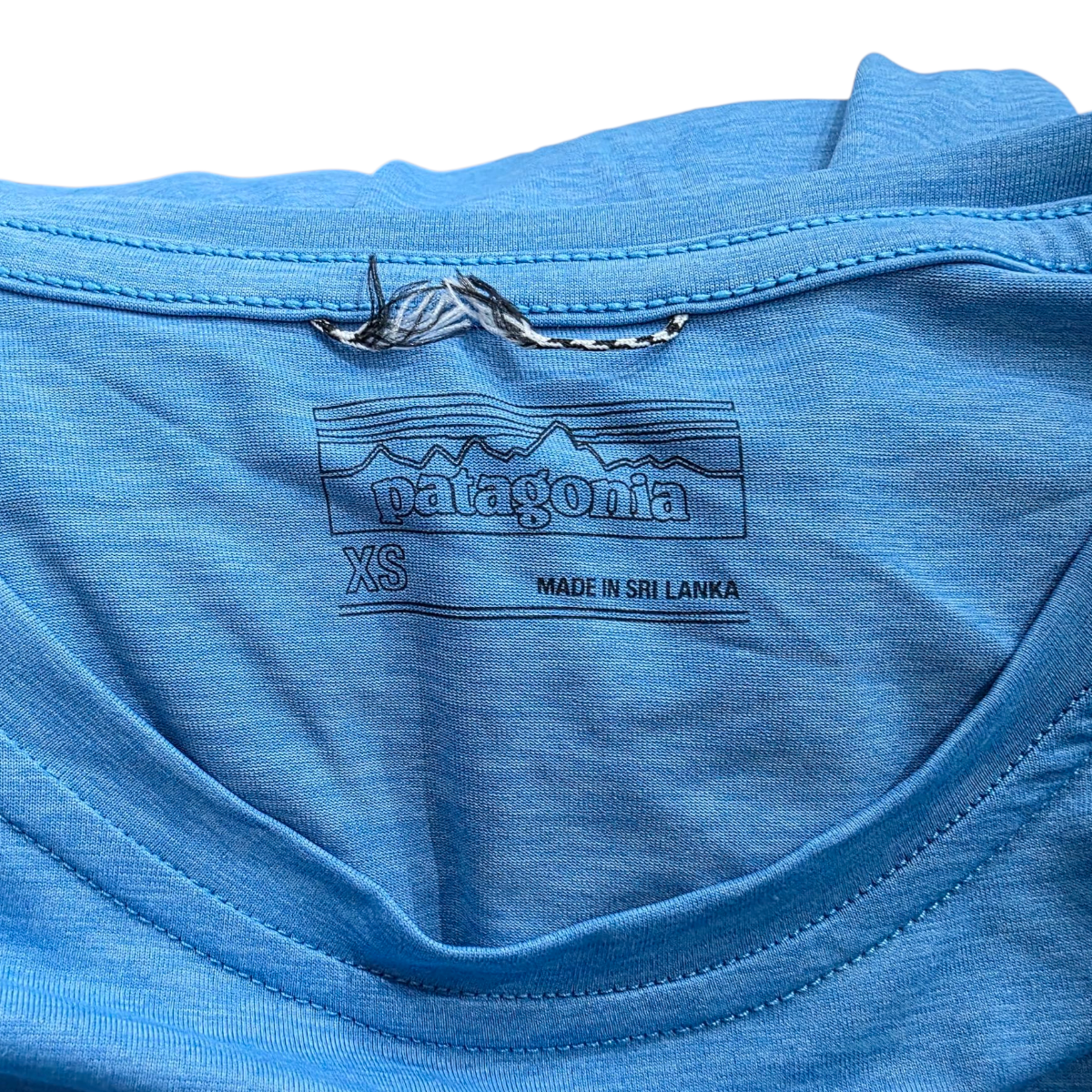 Playera Manga Larga Patagonia Xchica Xs Azul