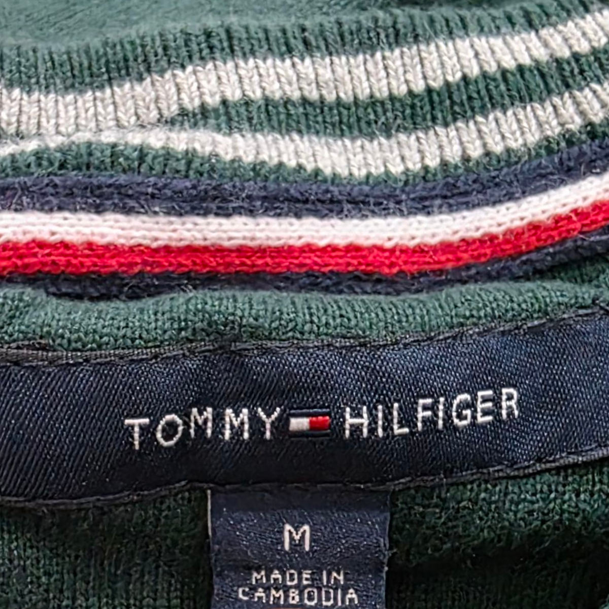 Sueter Tommy Hilfiger Mediana M Verde