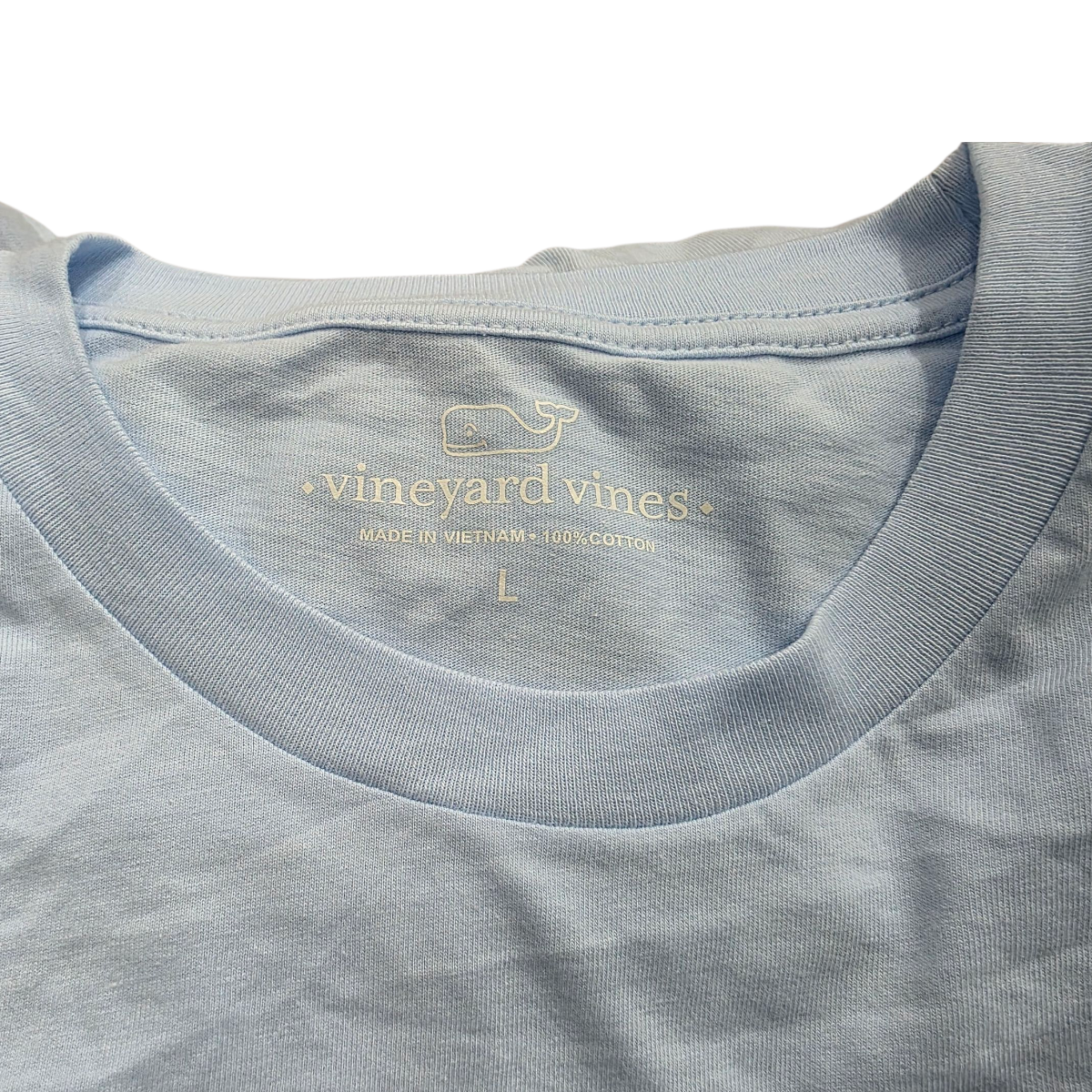 Playera Manga Larga Vineyard Vines Grande L Azul