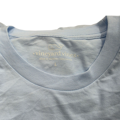 Playera Manga Larga Vineyard Vines Grande L Azul
