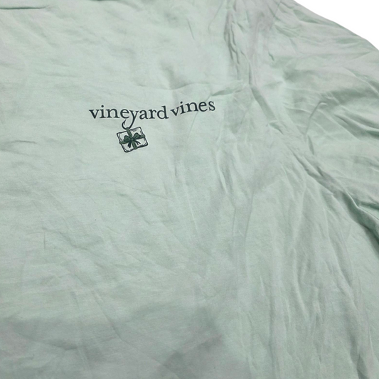 Playera Manga Larga Vineyard Vines Xgrande Xl Verde Claro
