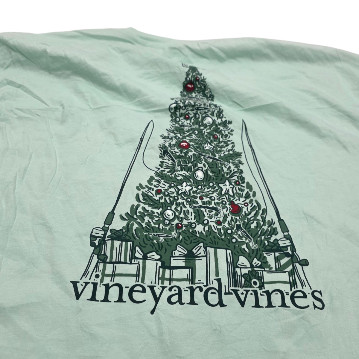 Playera Manga Larga Vineyard Vines Xgrande Xl Verde Claro