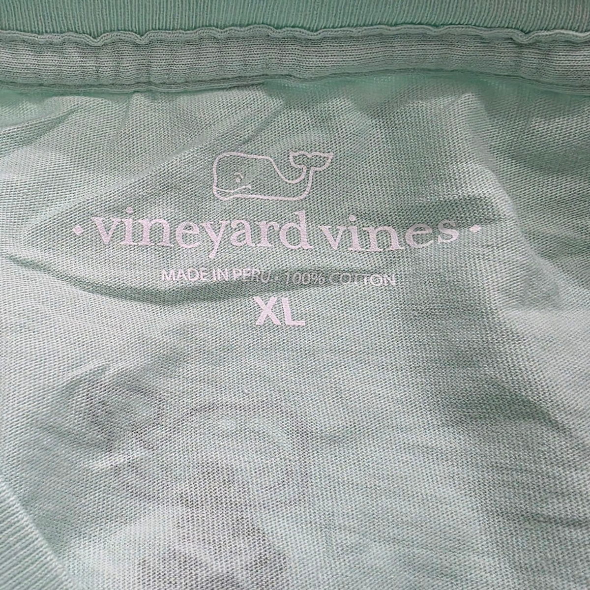 Playera Manga Larga Vineyard Vines Xgrande Xl Verde Claro