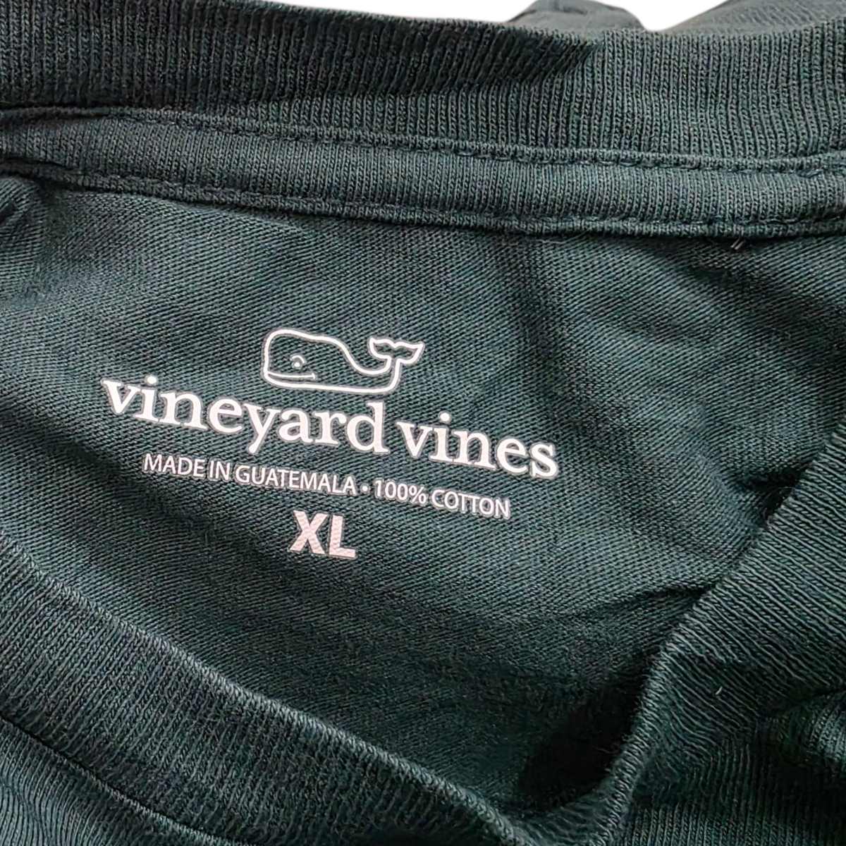 Playera Manga Larga Vineyard Vines Xgrande Xl Verde Navidad
