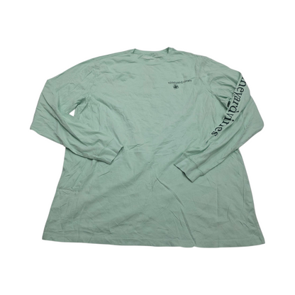 Playera Manga Larga Vineyard Vines Xgrande Xl Verde Claro