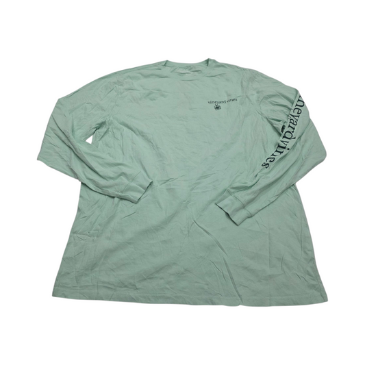 Playera Manga Larga Vineyard Vines Xgrande Xl Verde Claro