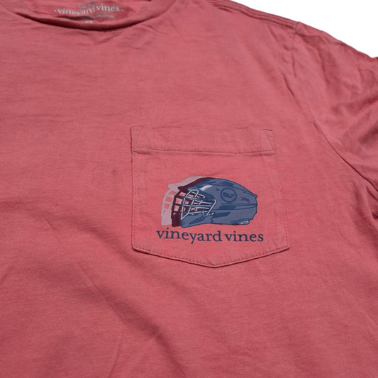 Playera Vineyard Vines Xchico Xs Coral