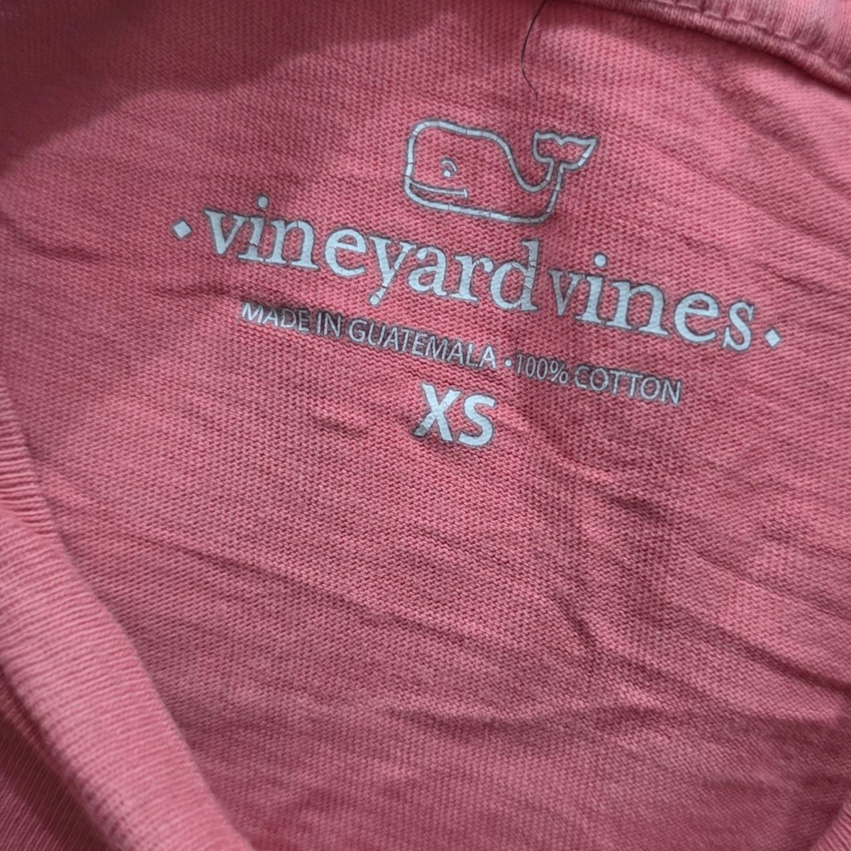 Playera Vineyard Vines Xchico Xs Coral