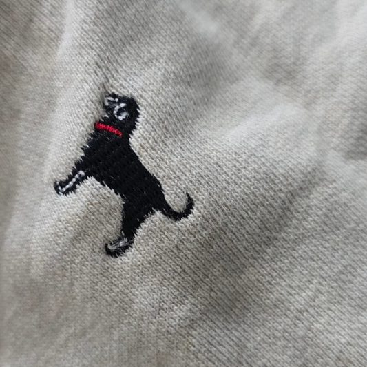 Sudadera The Black Dog Chica S Gris