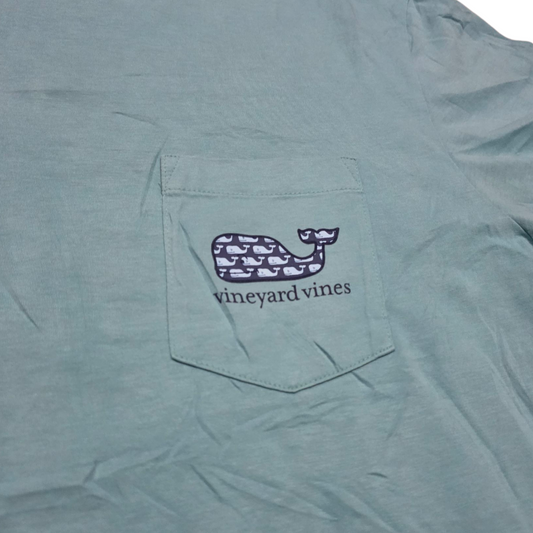 Playera Vineyard Vines Grande L Azul Claro
