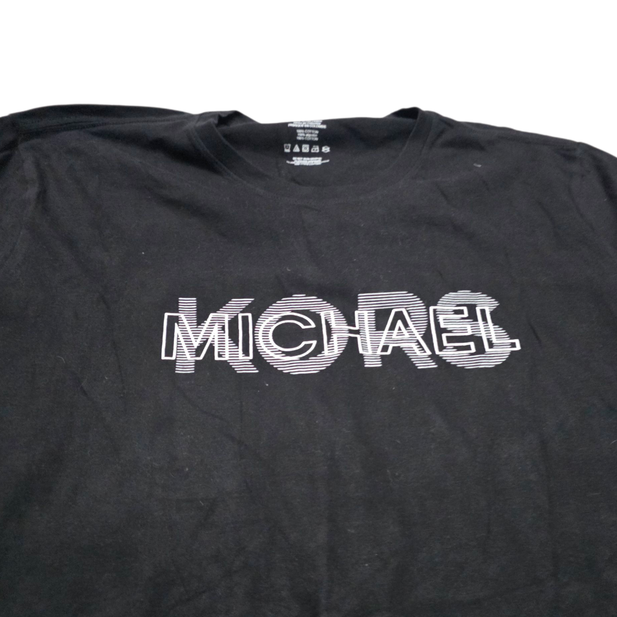 Playera Manga Larga Mihael Kors Grande L Negro