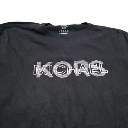Playera Manga Larga Mihael Kors Grande L Negro